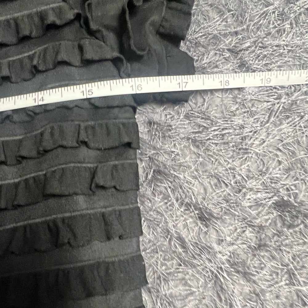 Y2K Black Ruffle Dress - Picture 13 of 15
